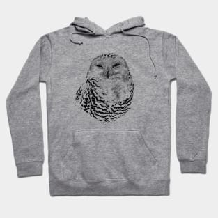 Snowy owl Hoodie